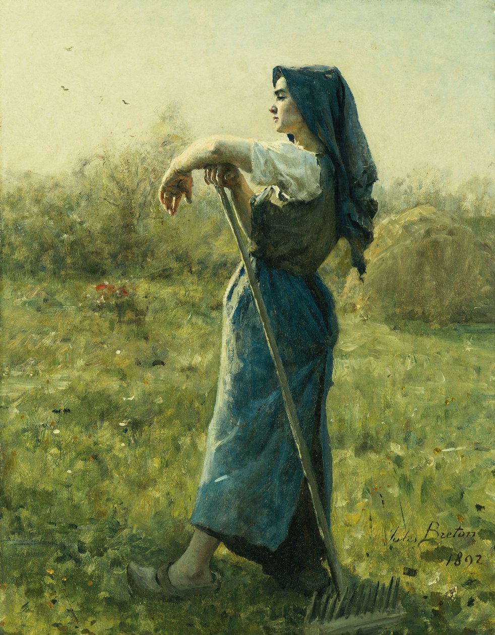 Der Erntearbeiter von Jules Breton