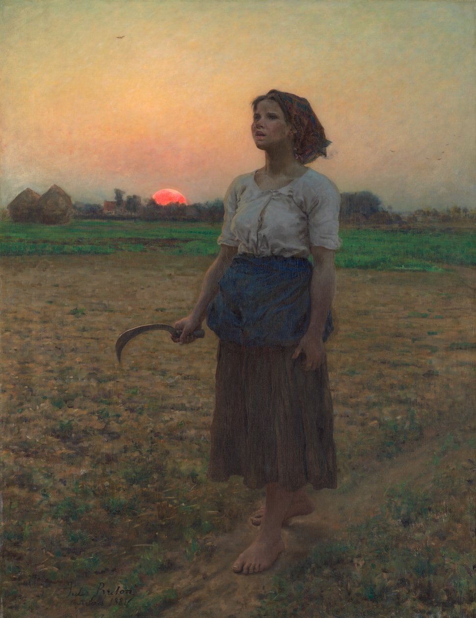 Das Lied der Lerche von Jules Breton