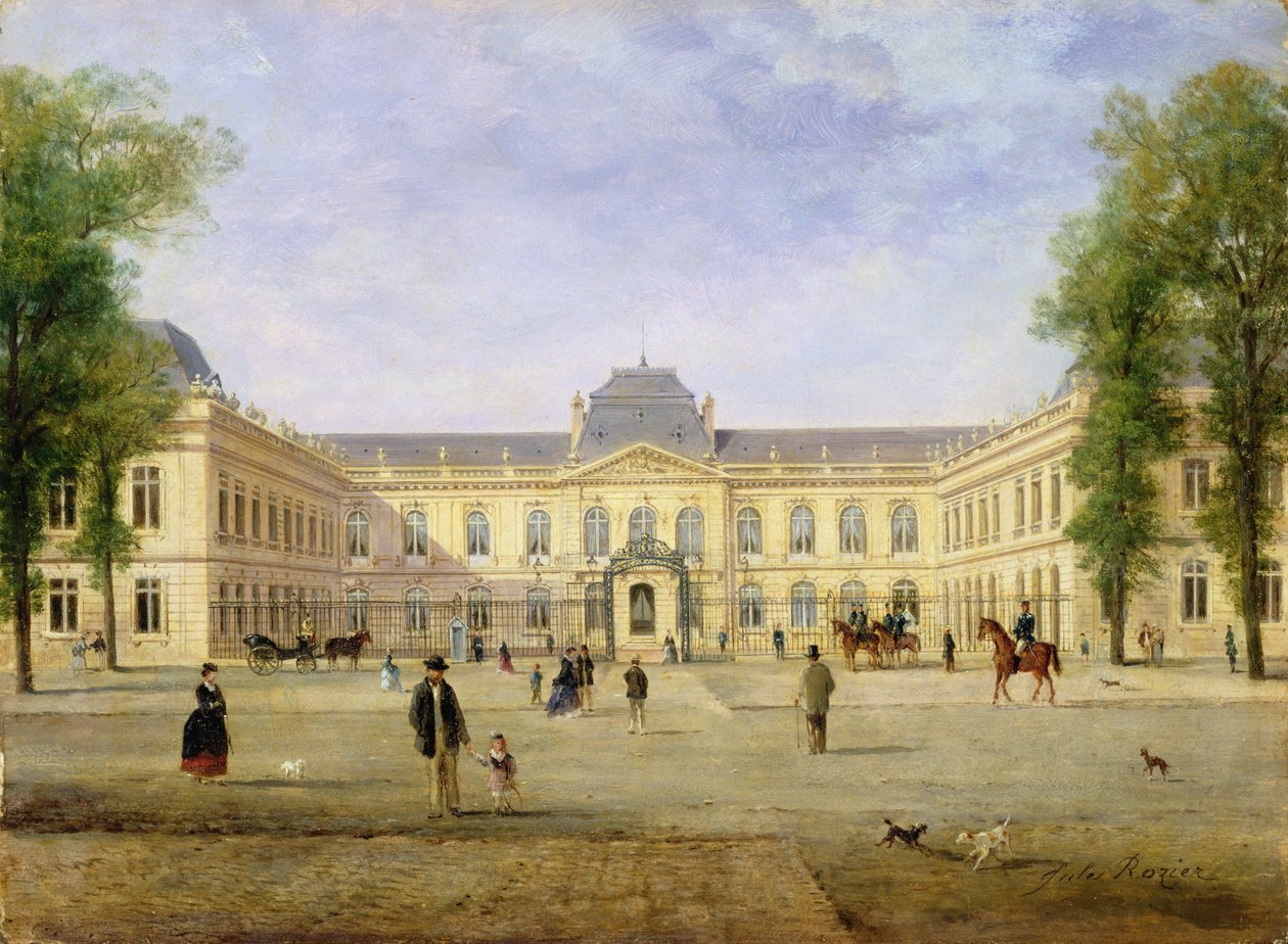 Die Präfektur von Versailles von Jules Charles Rozier