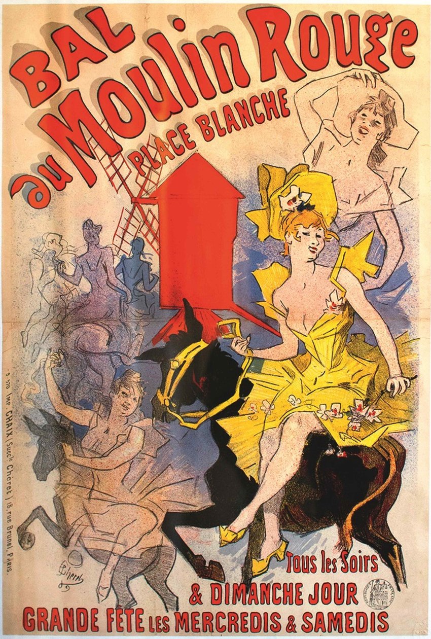 Bal du Moulin Rouge, 1889 von Jules Cheret