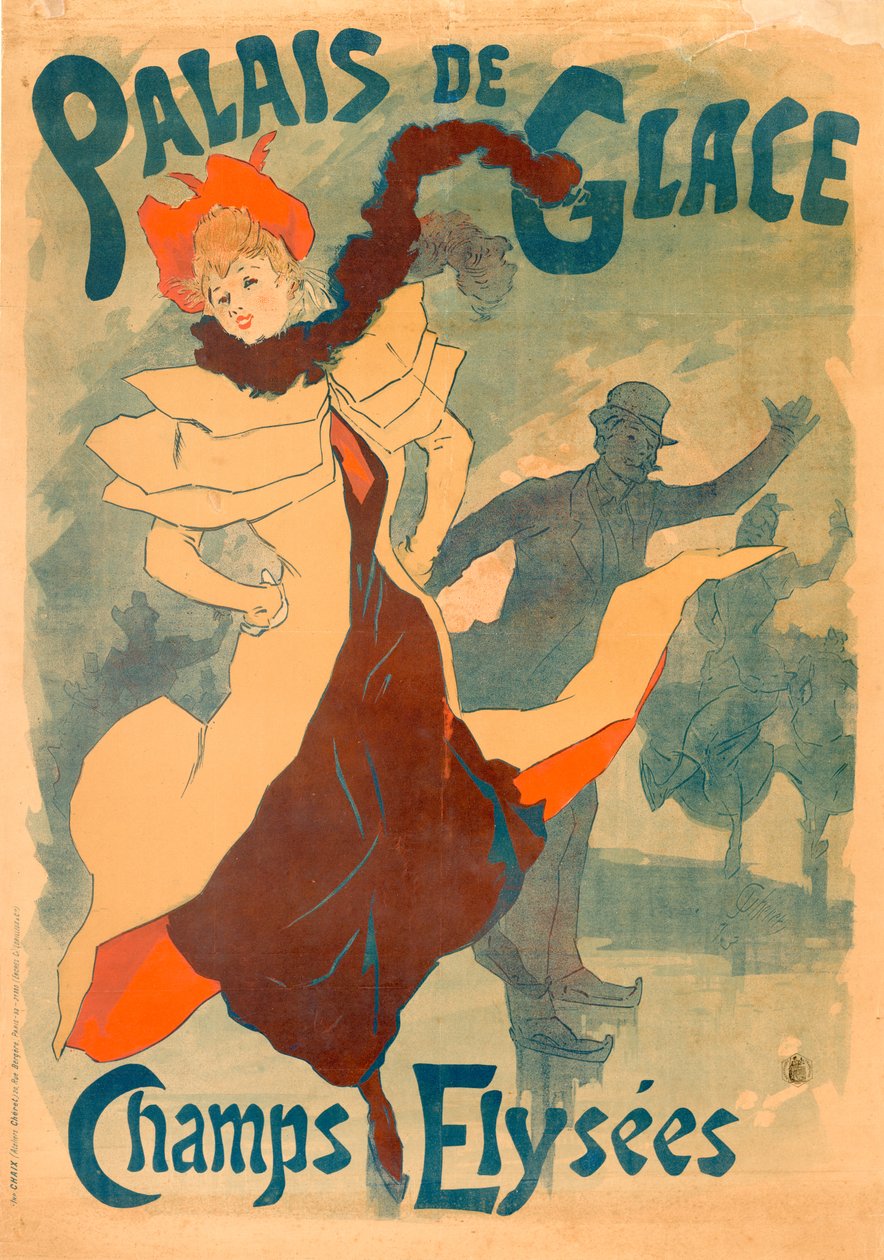 Eislaufbahn von Jules Cheret