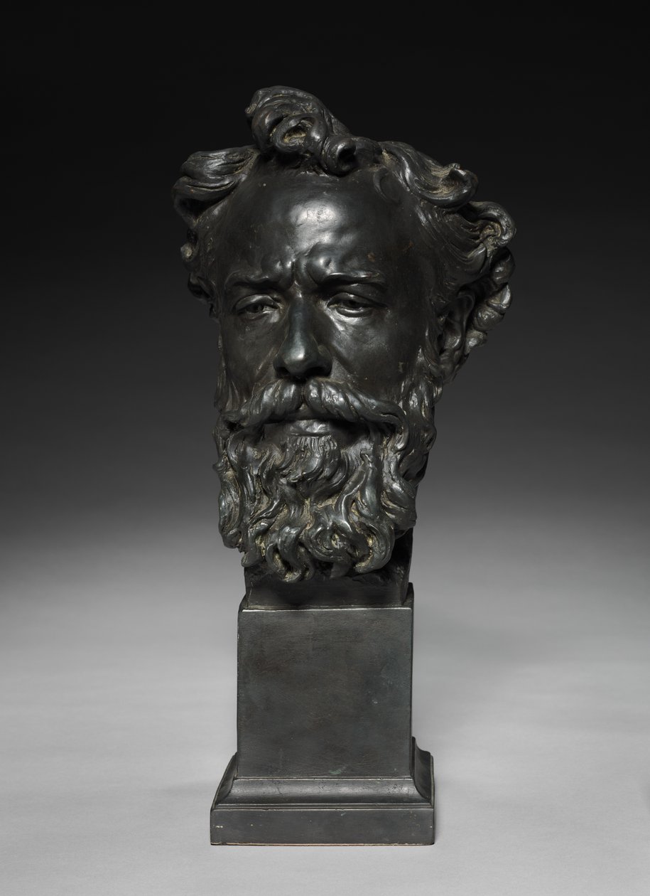 Kopf von Alphonse Legros von Jules Dalou