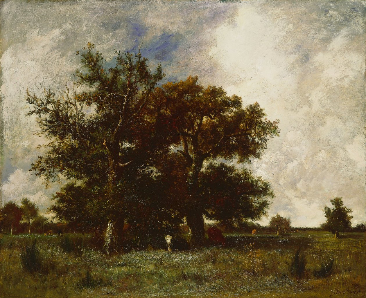 Fontainebleau-Eichen von Jules Dupré