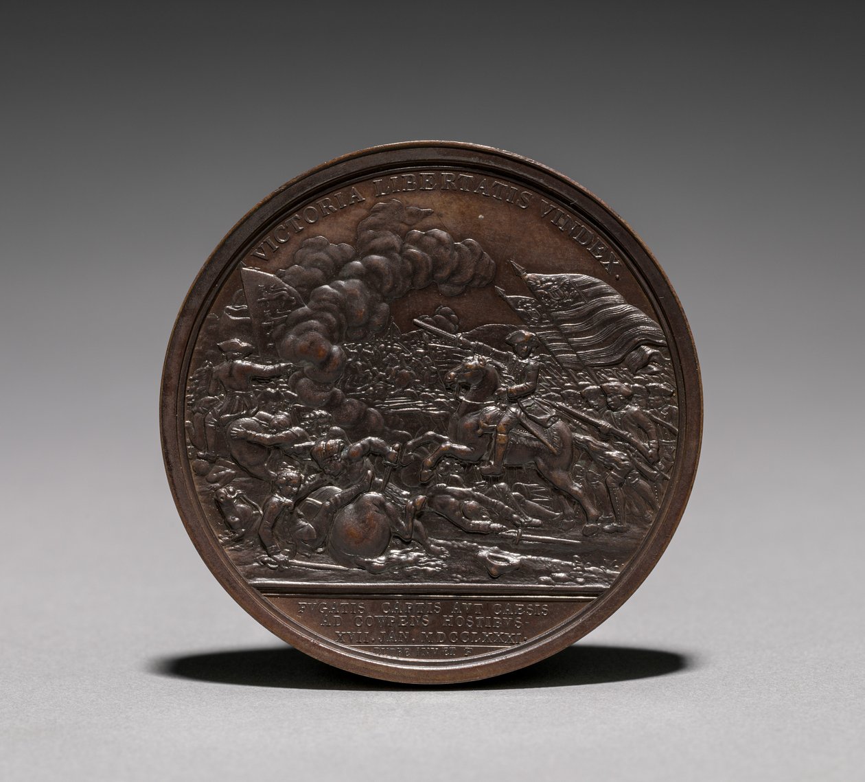 Medaille: Daniel Morgan Rückseite von Jules Dupré