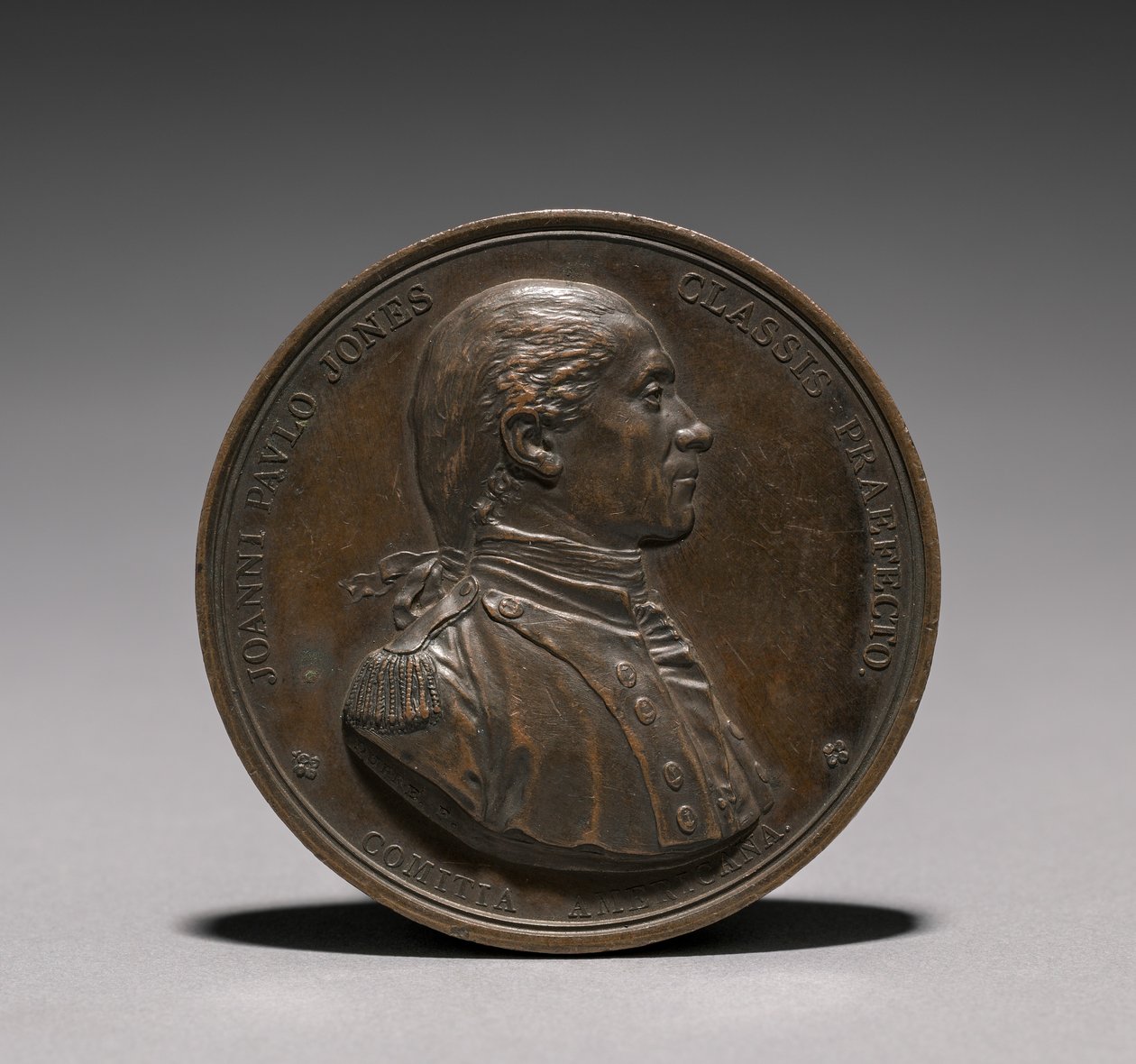 Medaille: John Paul Jones von Jules Dupré