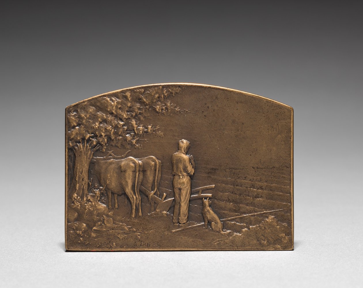 Medaille Vorderseite von Jules Dupré