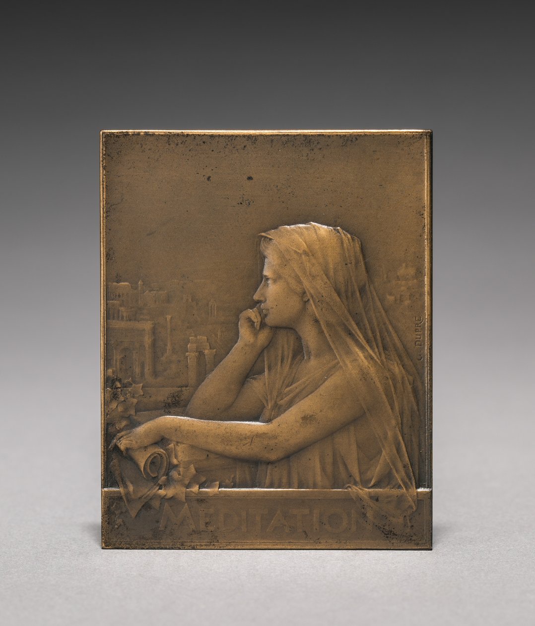 Medaille Vorderseite von Jules Dupré