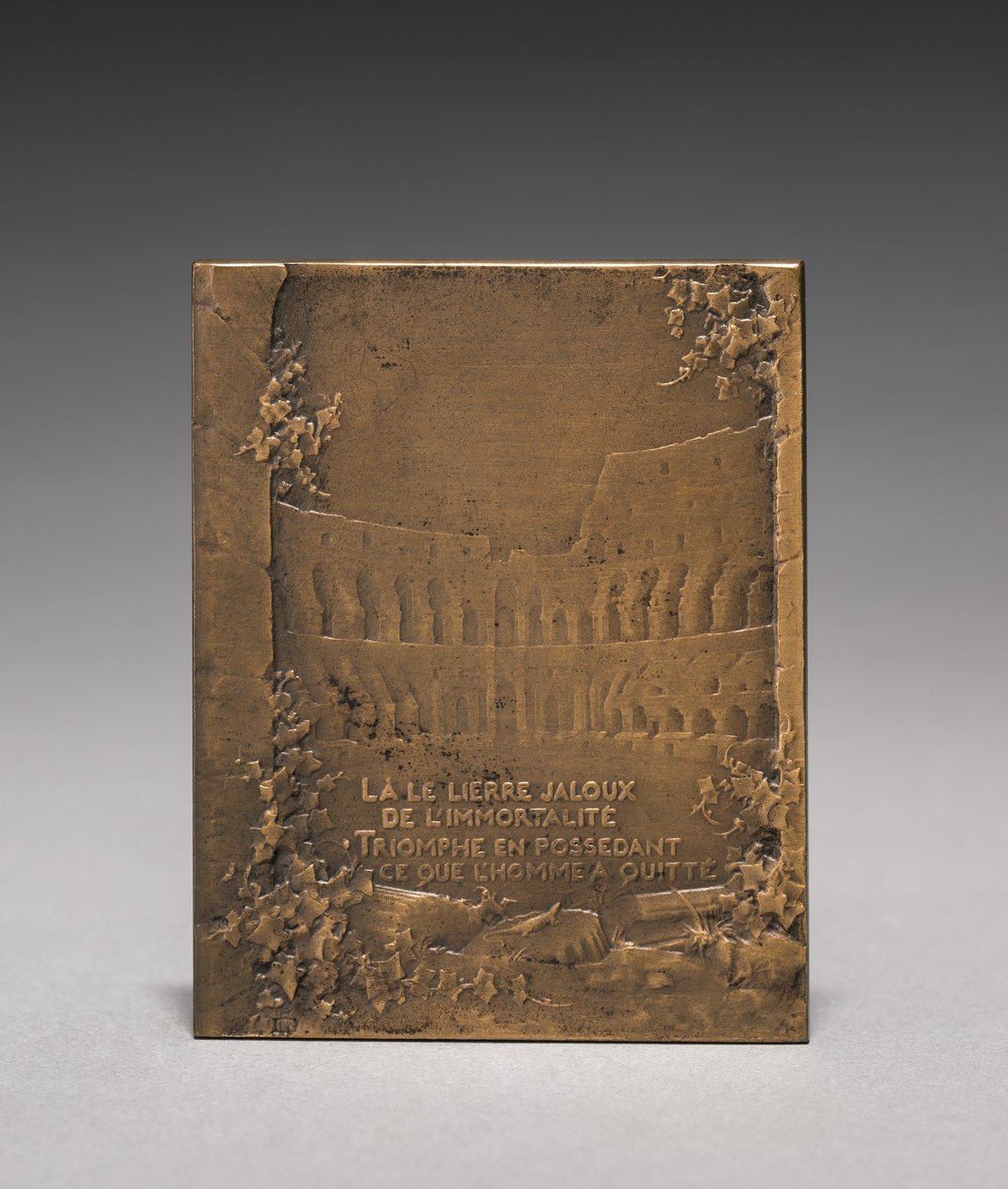 Medaille Rückseite von Jules Dupré