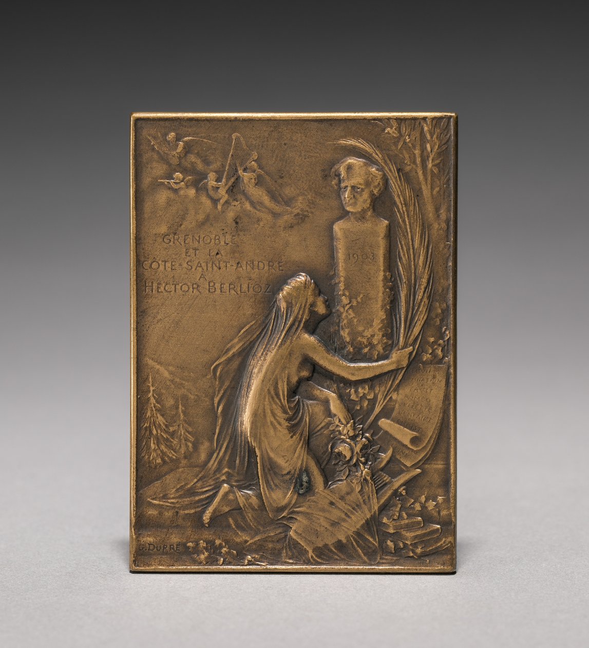 Medaille Rückseite, 1903 von Jules Dupré