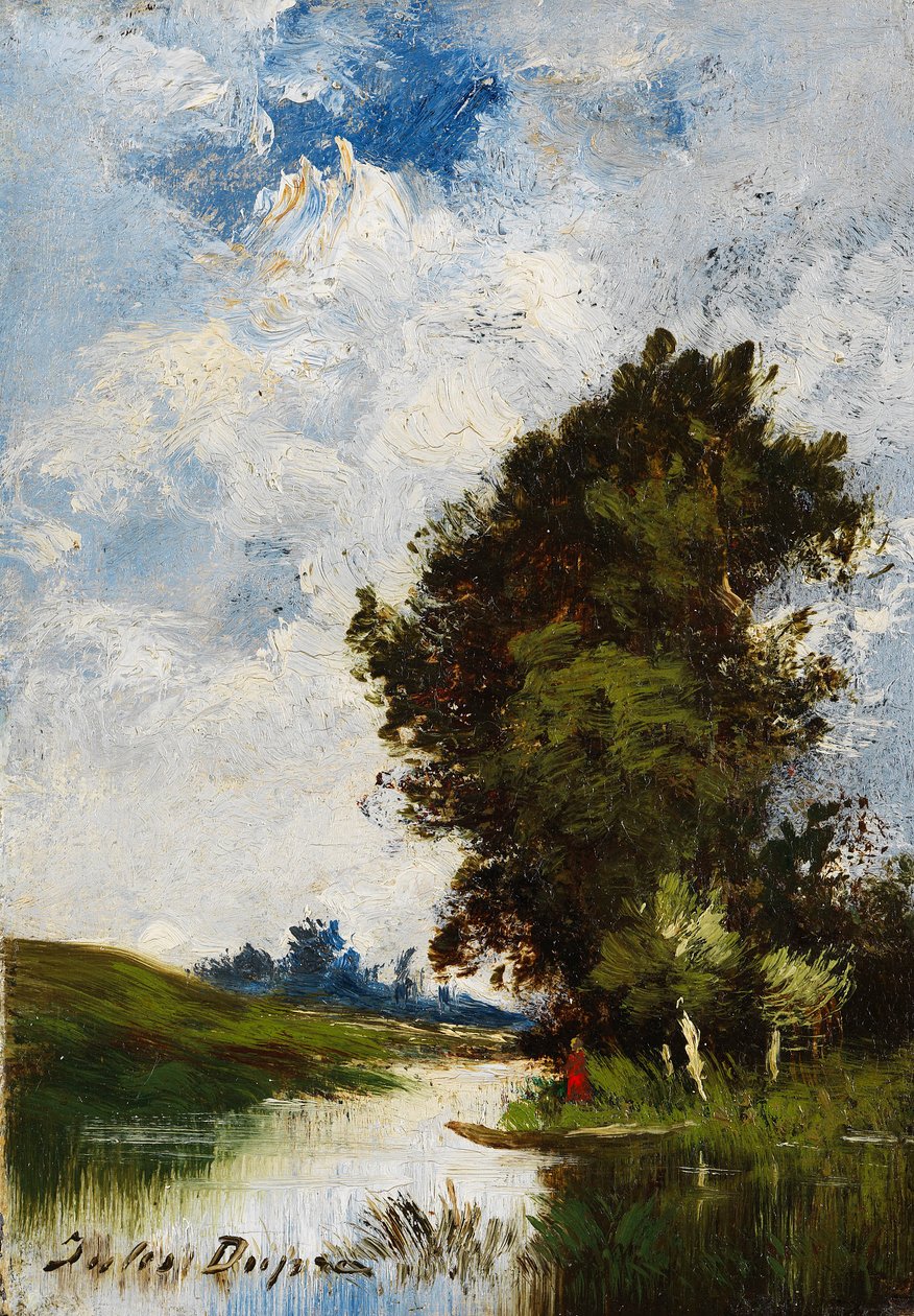 Kleine Aue von Jules Dupré