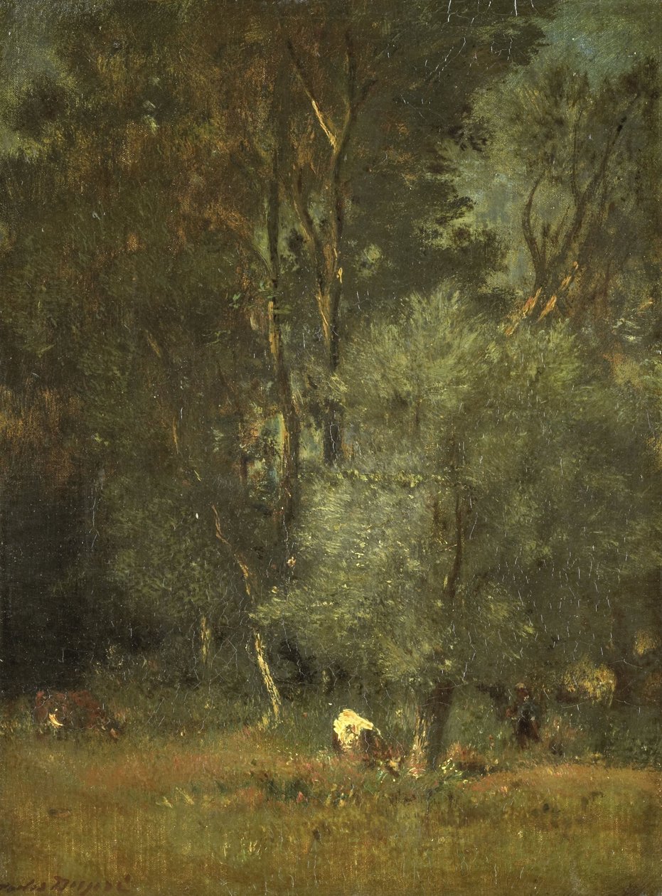 Ansicht im Wald von Jules Dupré