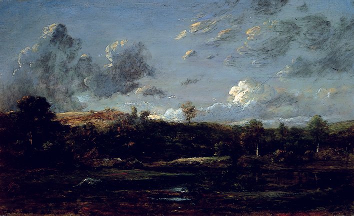 In den Landes, ca. 1841 von Jules Dupré