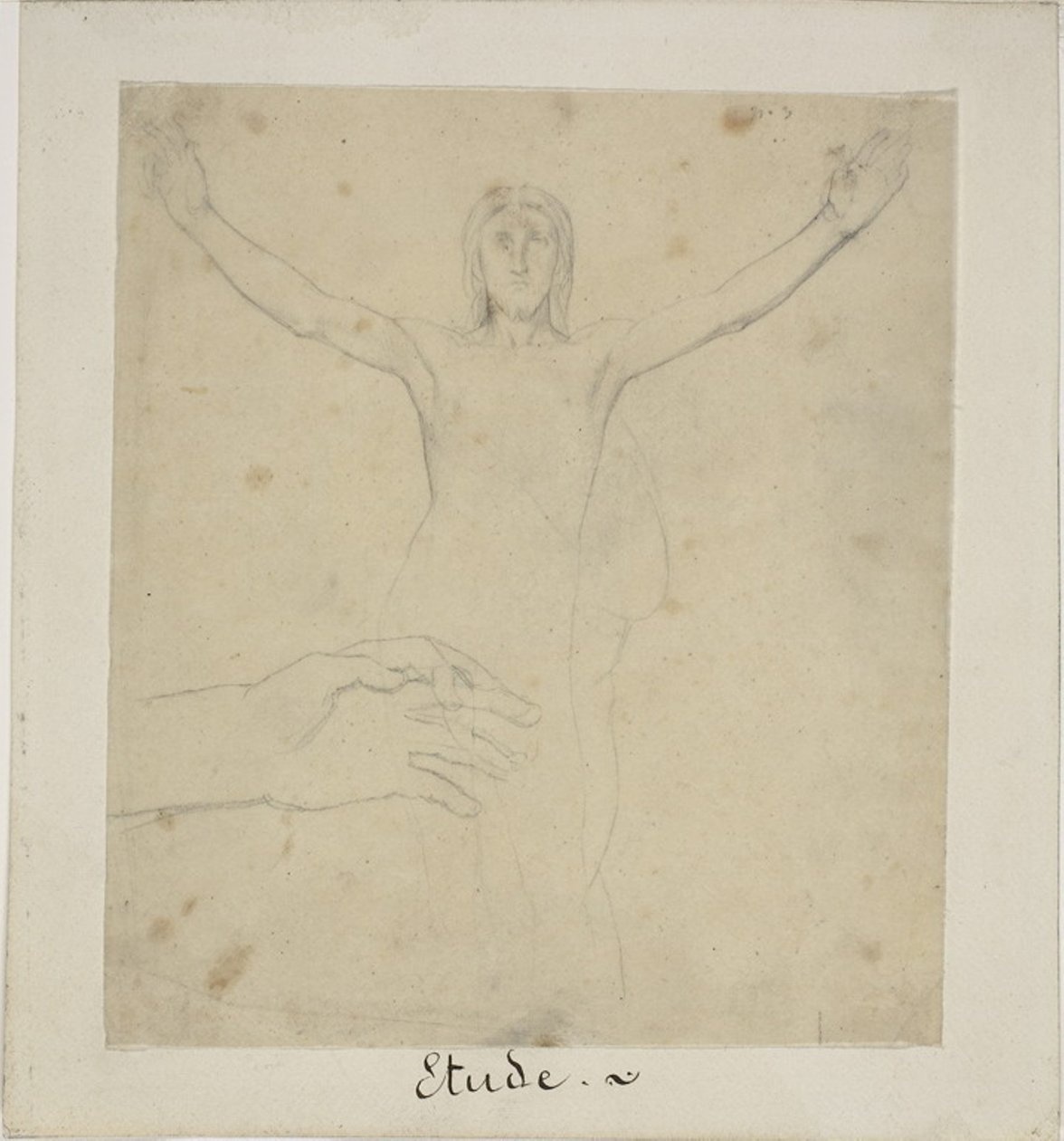 Studie zur Auferstehung von Jules Elie Delaunay