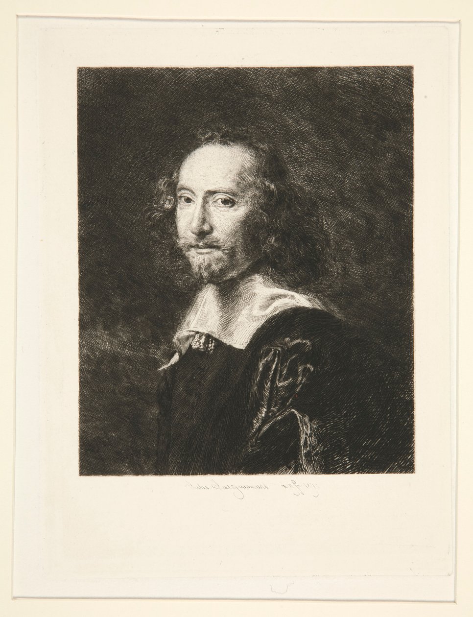 Ein niederländischer Gentleman von Jules Ferdinand Jacquemart