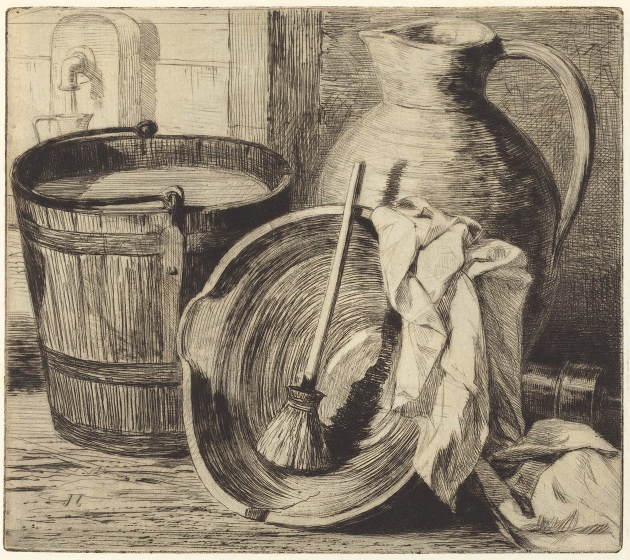 Wasser von Jules Ferdinand Jacquemart