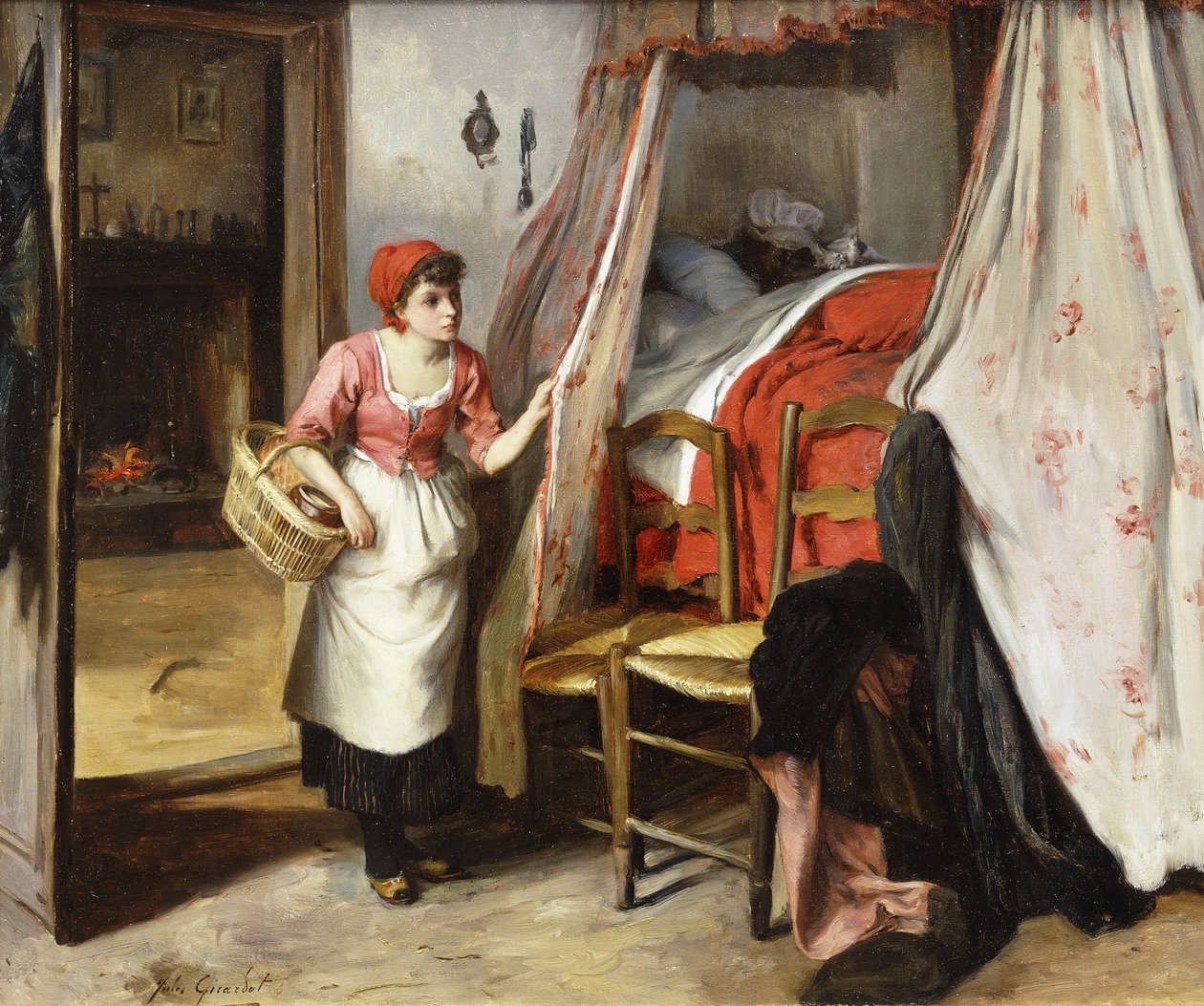 Rotkäppchen von Jules Girardet