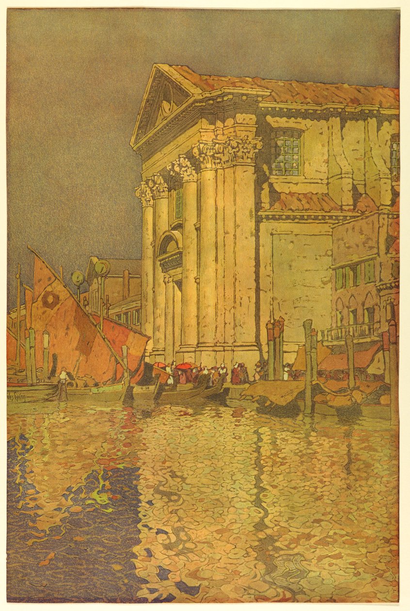 Kirche San Salvatore, Venedig von Jules Guerin