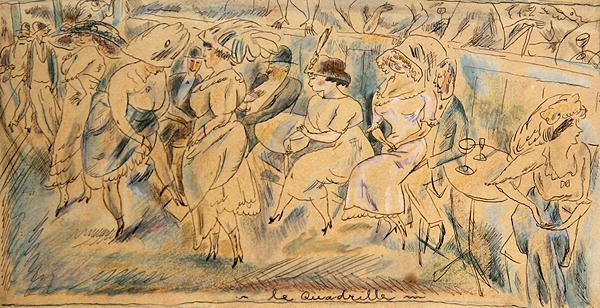 Le Quadrille von Jules Pascin