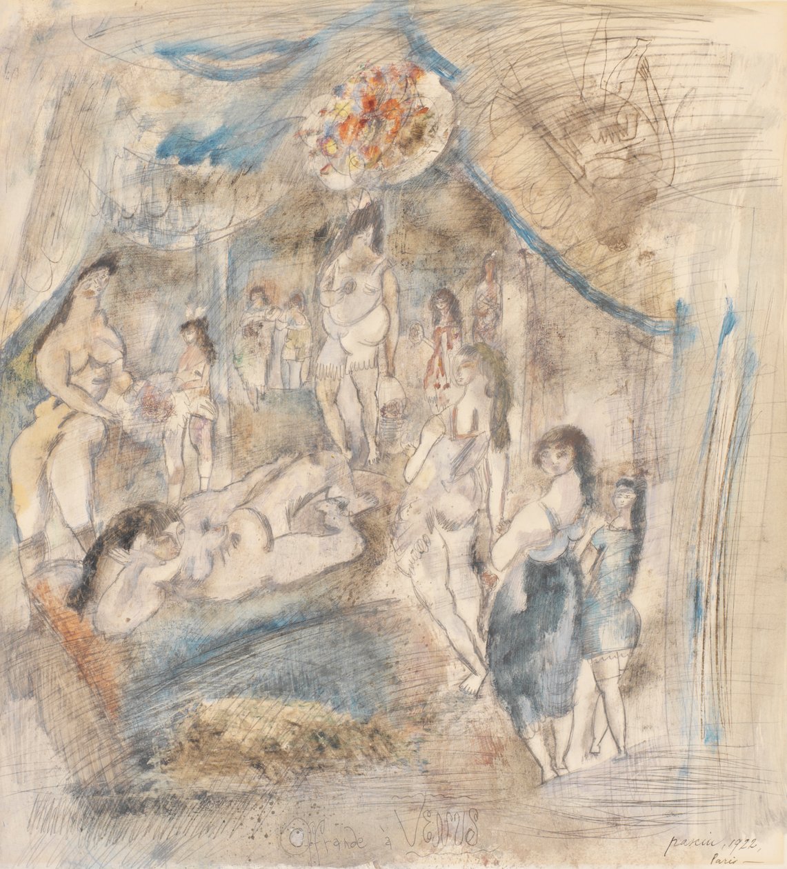 Opfergabe an Venus von Jules Pascin