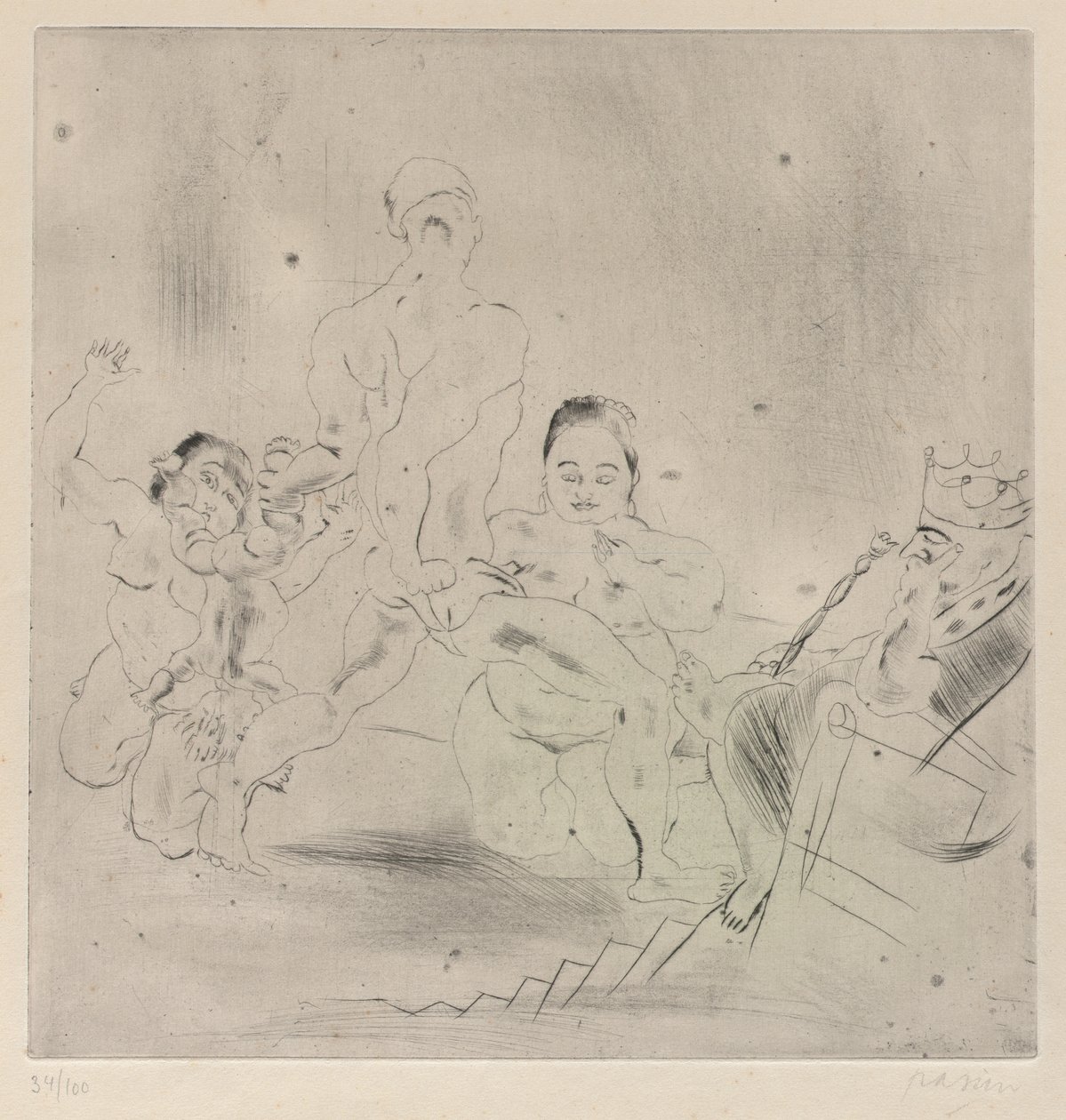 Das Urteil Salomos von Jules Pascin