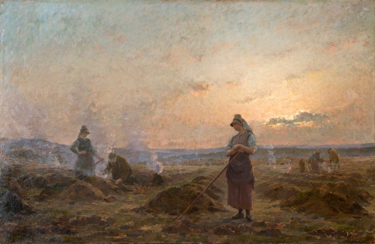 Abend in den Ardennen von Jules Raeymaekers