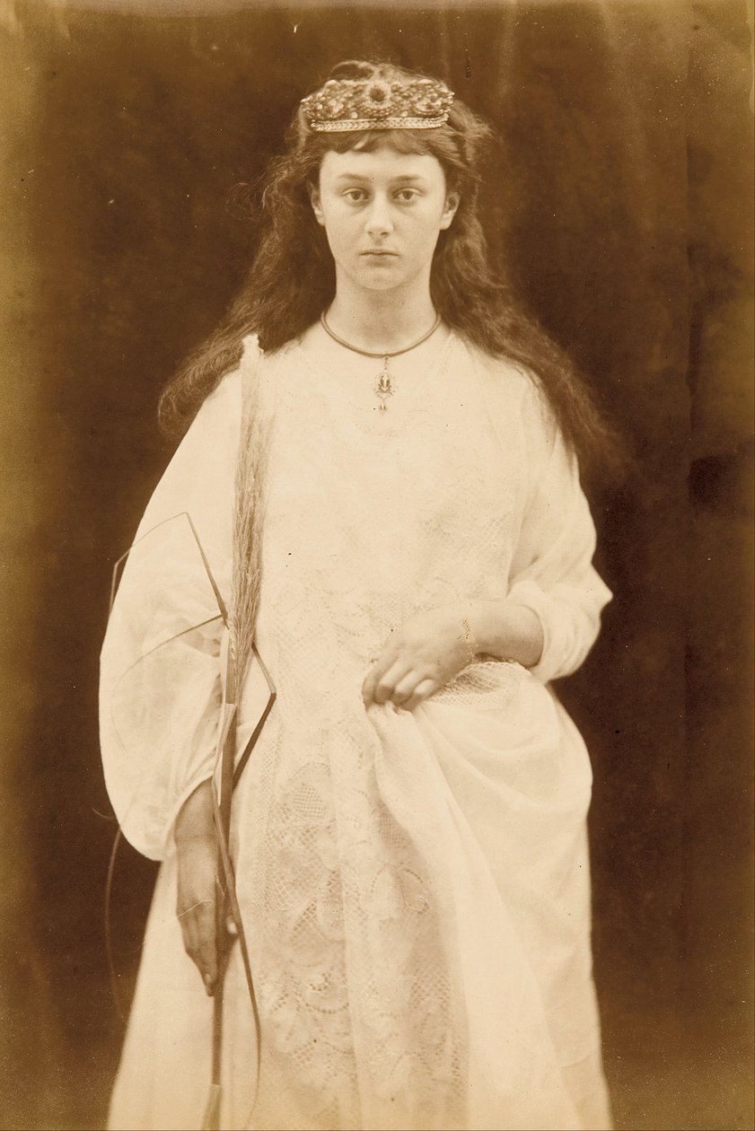 St. Agnes (Alice Liddell) von Julia Margaret Cameron