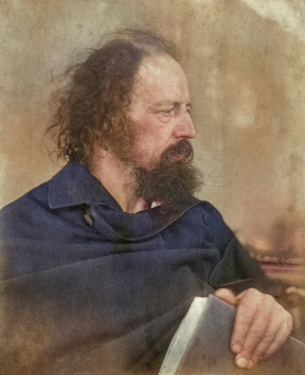 Alfred Tennyson von Julia Margaret Cameron