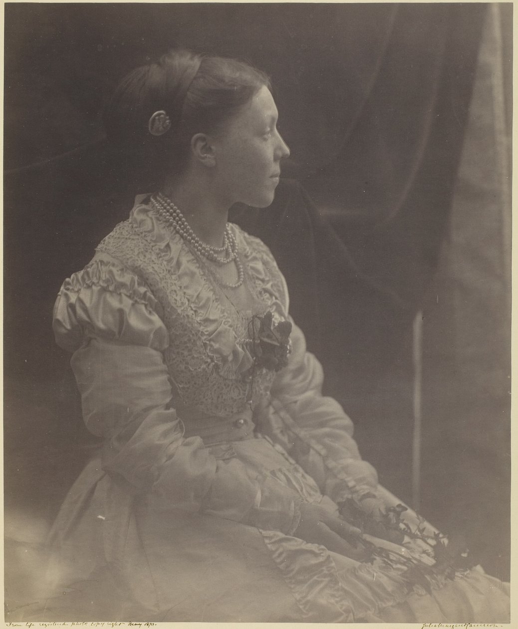 Anne Thackeray Ritchie von Julia Margaret Cameron