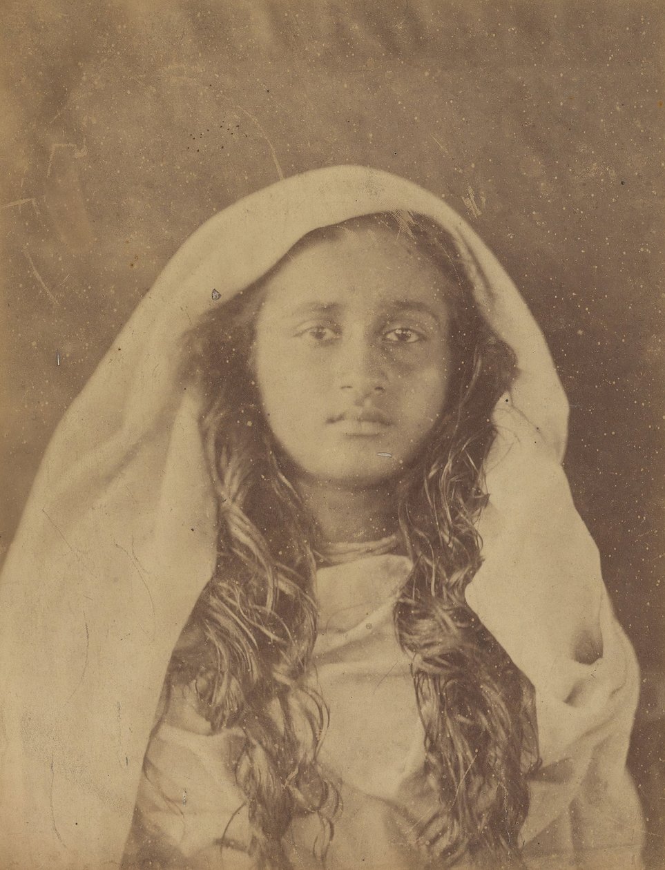Ceylonesische Frau, 1875-79 von Julia Margaret Cameron