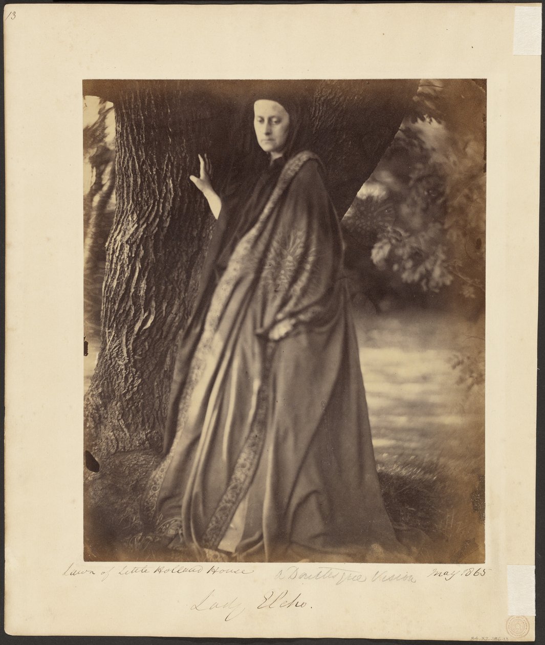 Lady Elcho / Eine danteske Vision von Julia Margaret Cameron