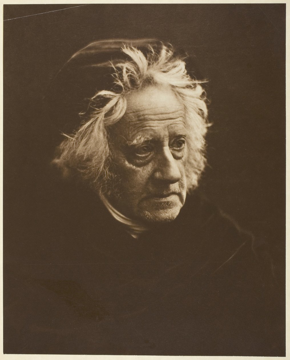 Sir John Herschel, 1867, gedruckt 1875 von Julia Margaret Cameron