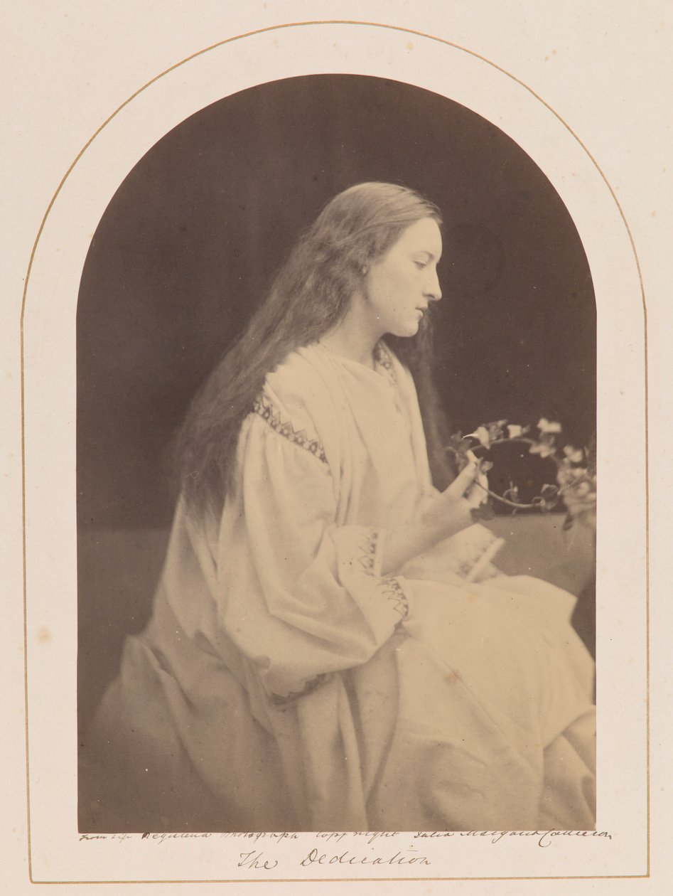 Die Widmung [Hattie Campbell] von Julia Margaret Cameron