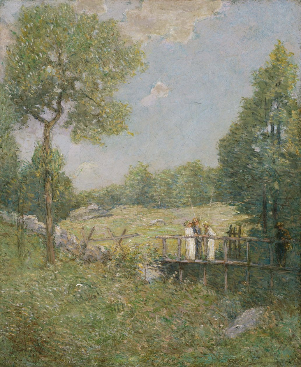 Die Angelgesellschaft von Julian Alden Weir