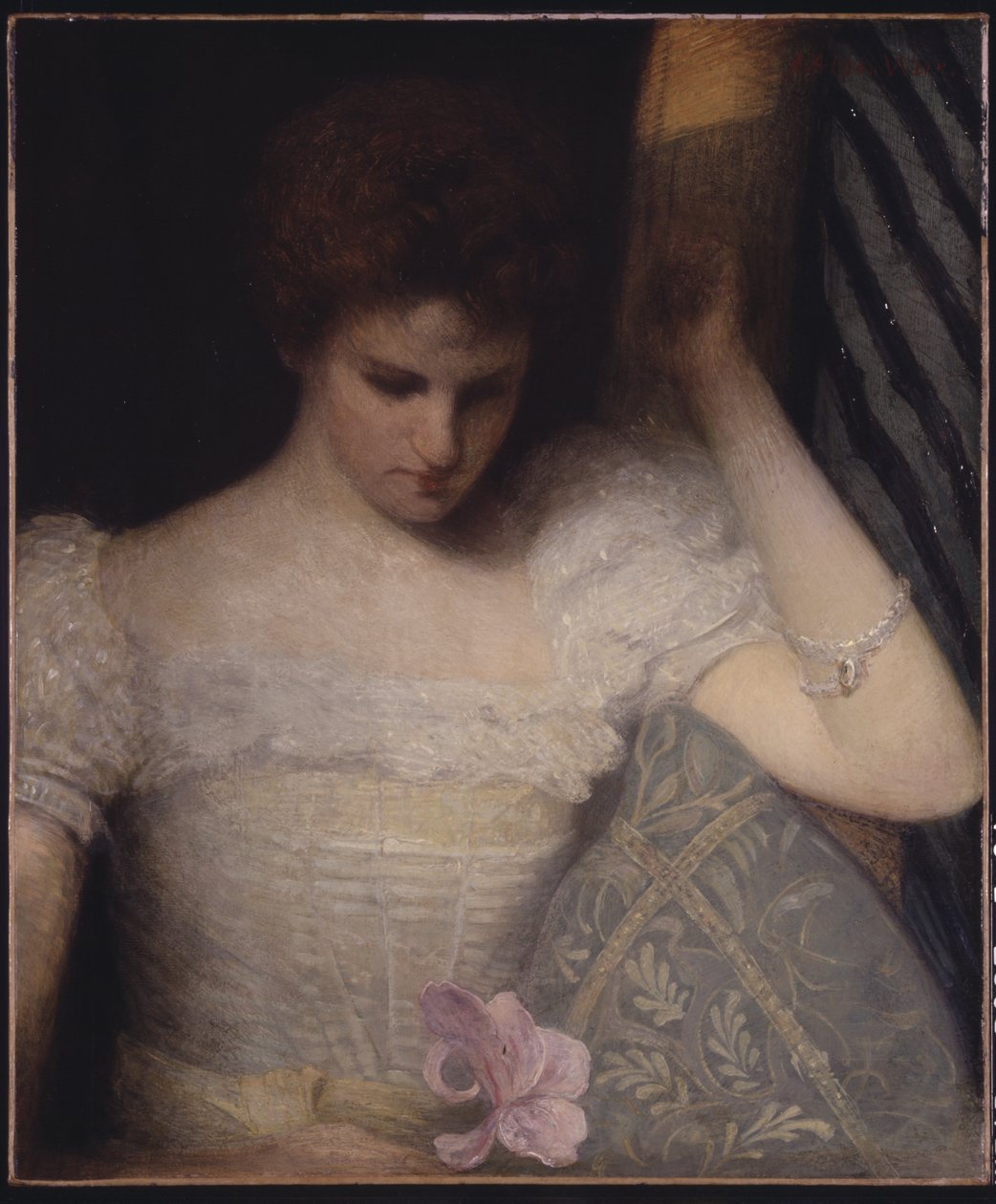Die Orchidee, ca. 1891 von Julian Alden Weir