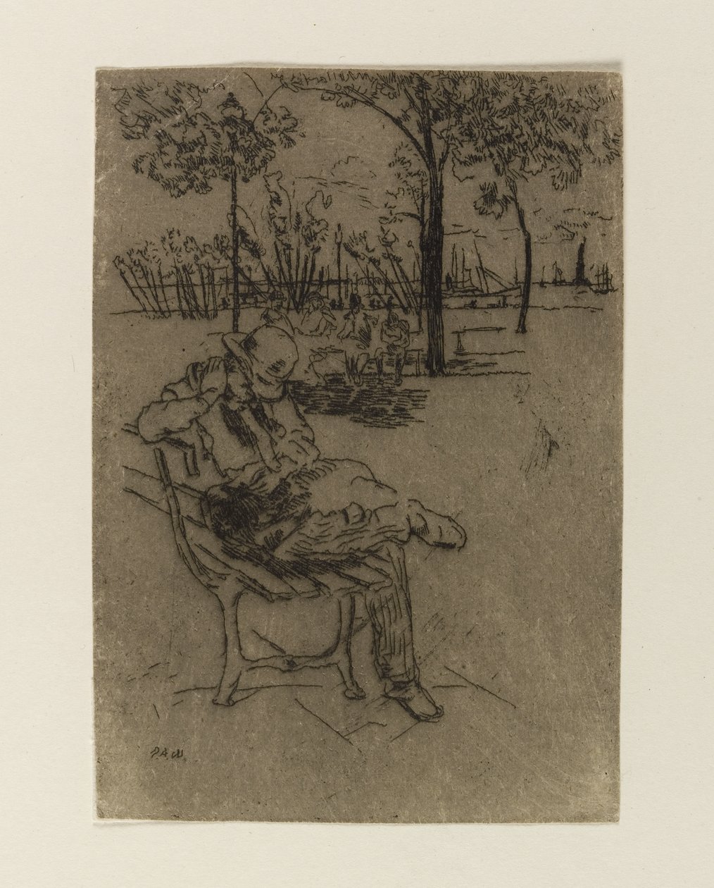 Die Freiheitsstatue von Julian Alden Weir
