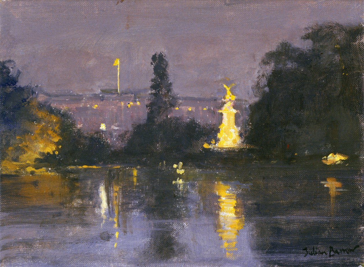 Buckingham Palace - Nacht von Julian Barrow