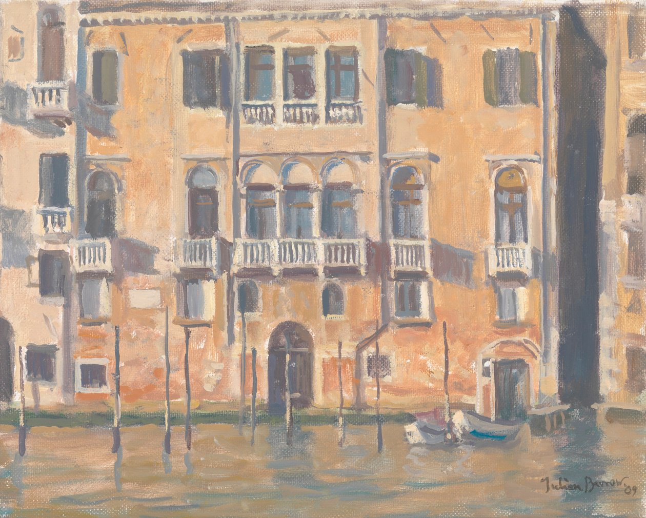 Fassade des Canal Grande von Julian Barrow