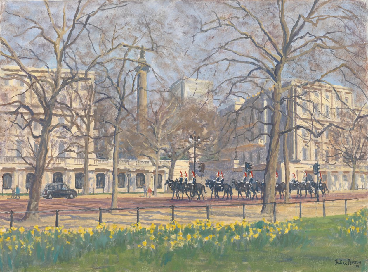 Frühlingsmorgen, The Mall von Julian Barrow
