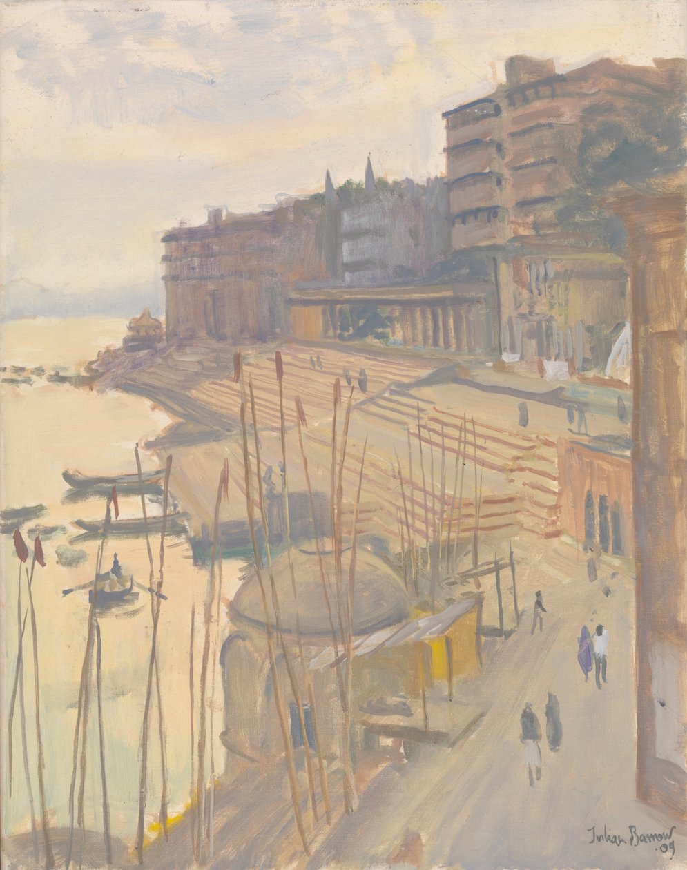 Der Ganges bei Varanasi von Julian Barrow