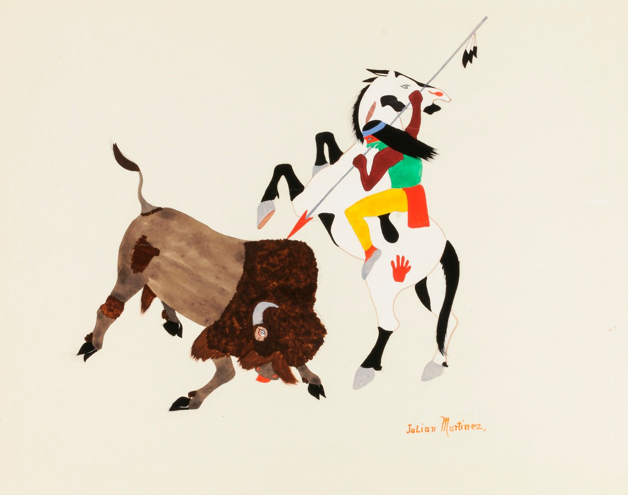 Büffeljäger von Julian Martinez