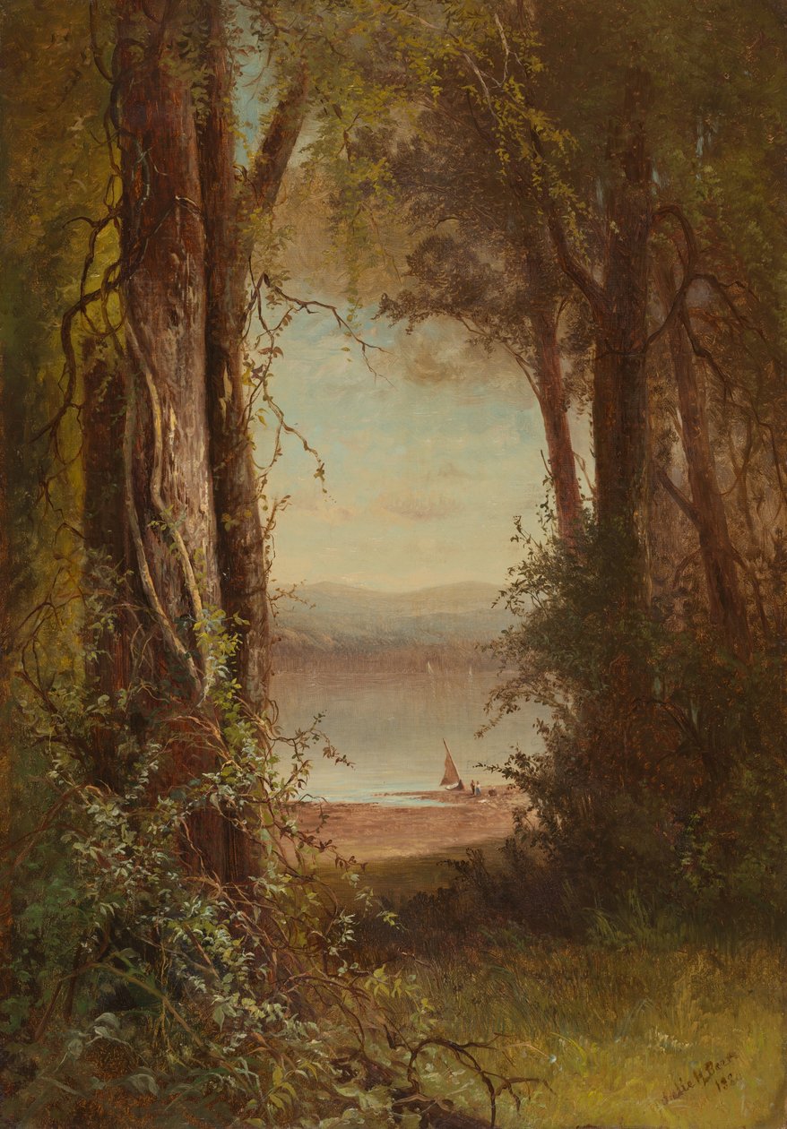 Blick auf den Fluss von Julie Hart Beers