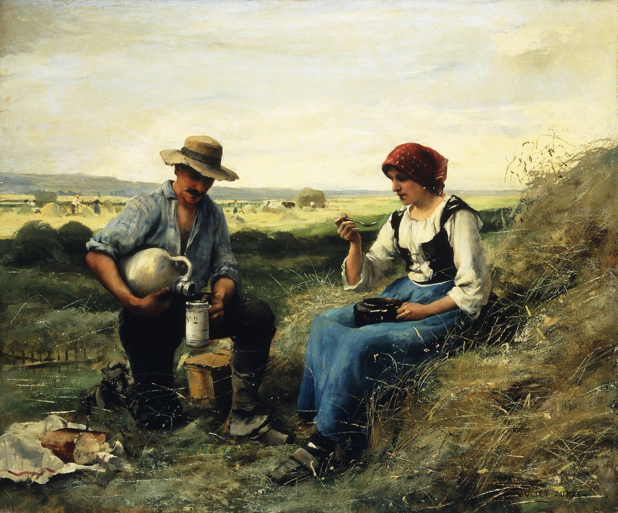 Das Mittagsmahl von Julien Dupre