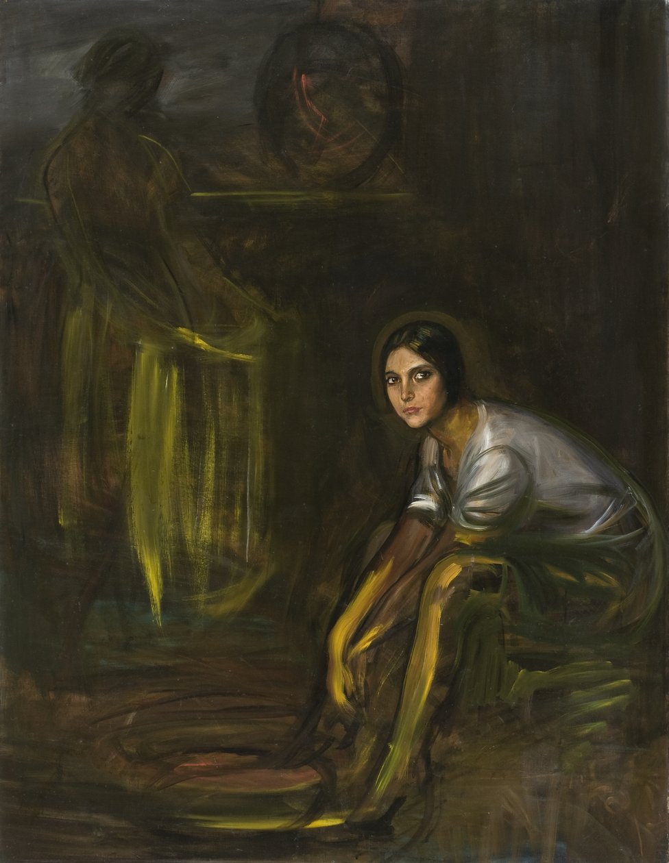 Komposition mit der kleinen Piconera von Julio Romero de Torres