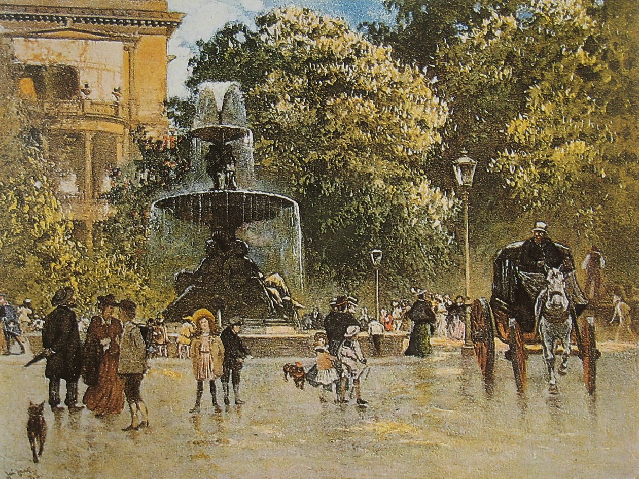 Kemperplatz, altes Berlin, 1889 von Julius Jacob