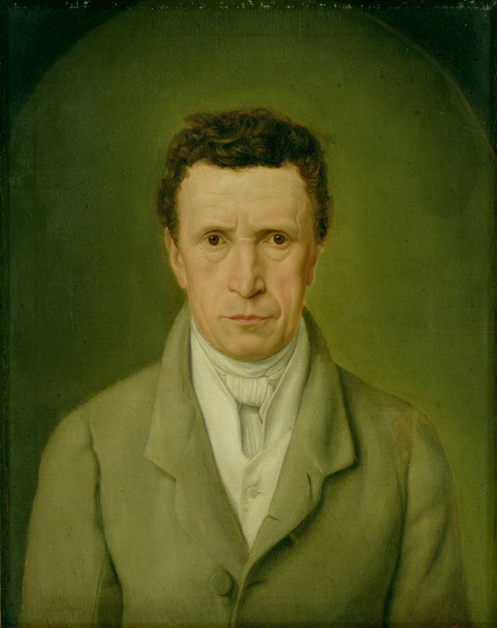 Porträt von Johann Friedrich Nikolaus Oldach (1773-1849) 1824 von Julius Oldach