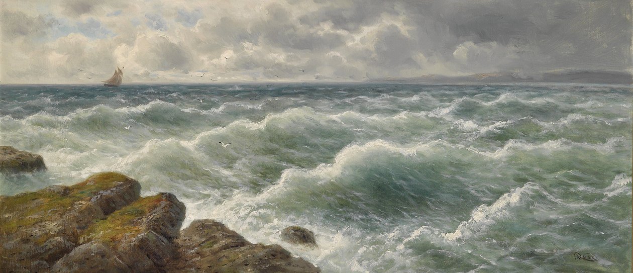 Küstenlandschaft von Julius Rose