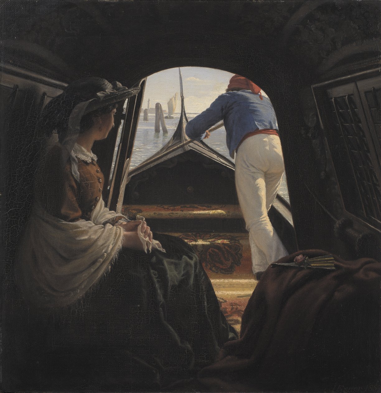 Eine Gondel von Julius Exner