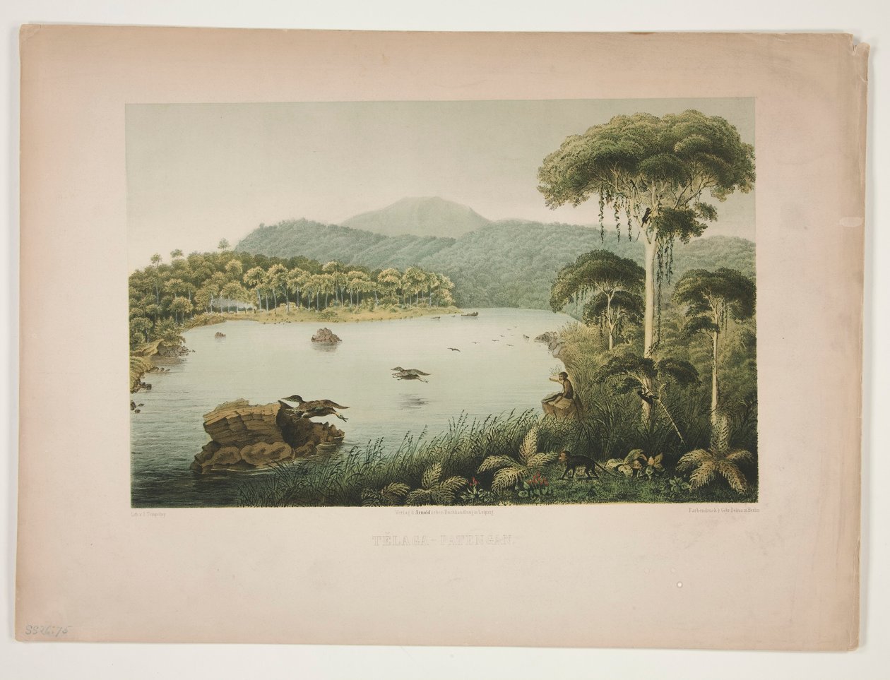 Telaga - Patengan von Julius Friedrich Tempeltey
