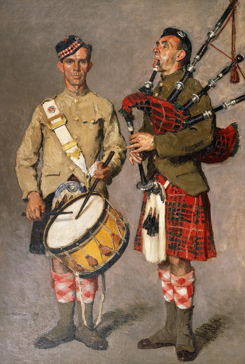 MacPherson und MacDonald von Julius Gari Melchers