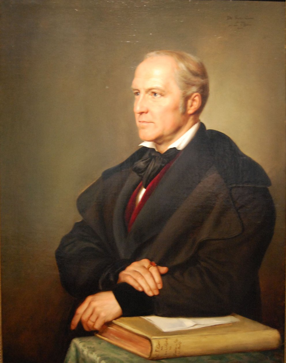 Porträt von Carl Gustav Carus von Julius Hubner